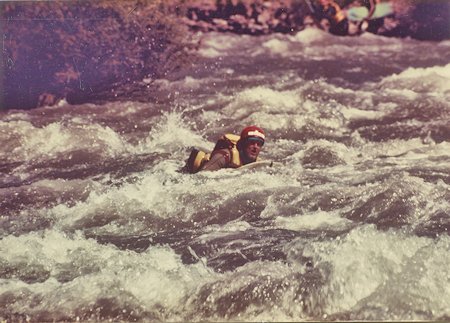 Fast-water rescue training