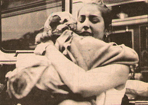 Kellie Koller, 22, hugs sister Jessica Koller, 8, after being rescued in Lundy Canyon Kellie Koller, 22, hugs sister Jessica Koller, 8, after being rescued in Lundy Canyon