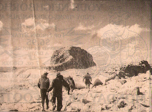 The dragon's back of Mt. Conness offers fine views into Yosemite National Park, as well as to the east. Mono County Search and Rescue recently held a conditioning hike to the top.