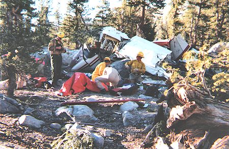 Plane Crash near Deer Lakes - assisting victims Plane Crash near Deer Lakes - assisting victims