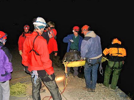 Rock Climbing Rescue Training - June 3, 2002