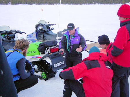 Snowmobile Training with Don Little Snowmobile Training with Don Little