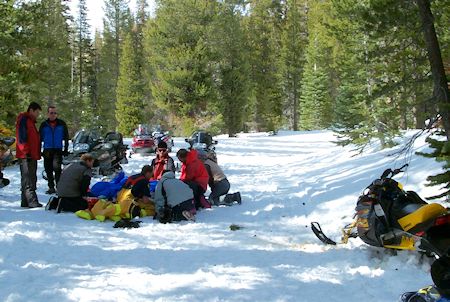 ops 03-07 - Snowmobile Accident - Reds Meadow Road