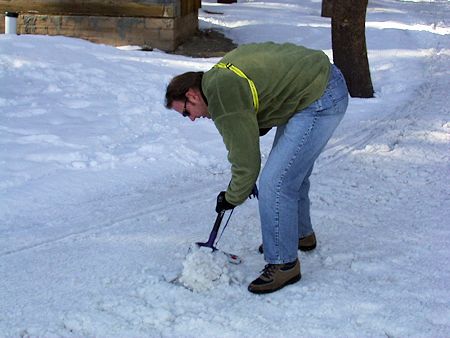 Avalanche beacon training