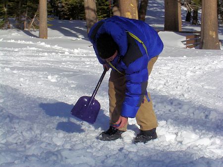 Avalanche beacon training Avalanche beacon training