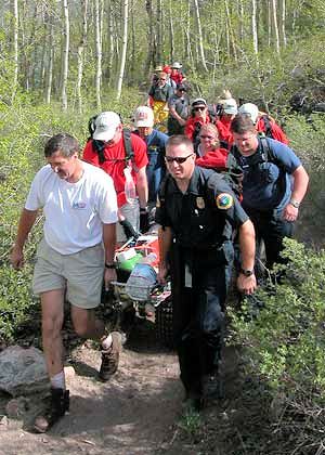 Ops 03-12 Rush Creek rescue