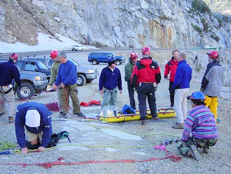 Knots, Litter, Low Angle Rigging Training