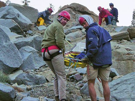 Knots, Litter, Low Angle Rigging Training