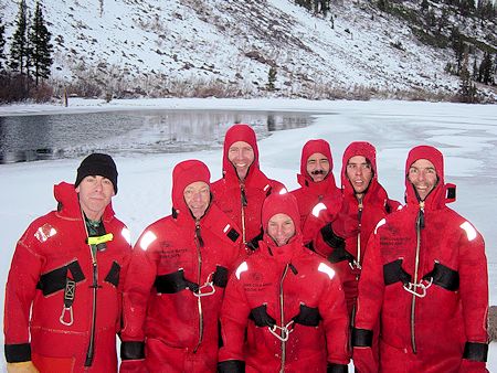 Night Lake Ice Rescue Training - November 17, 2003