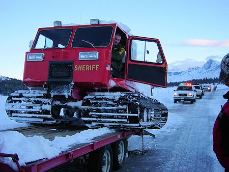 Sheriff's Office Snowcat Sheriff's Office Snowcat
