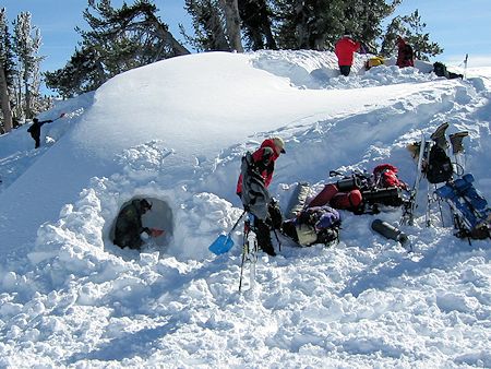 Snow Cave Training Snow Cave Training