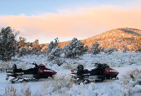 Sleds at Westgard Pass - February 3, 2004 - Dave Michalski Photo Sleds at Westgard Pass - February 3, 2004 - Dave Michalski Photo