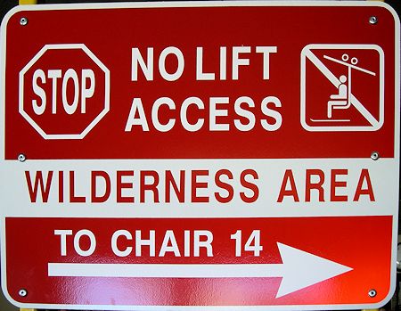 New Signs Help Rescue Operations - Dave Michalski Photo New Signs Help Rescue Operations - Dave Michalski Photo