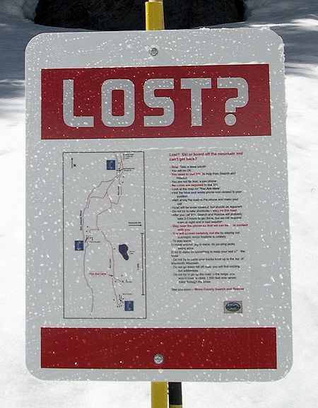New Signs Help Rescue Operations - Dave Michalski Photo New Signs Help Rescue Operations - Dave Michalski Photo