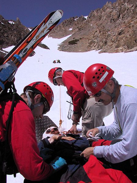 Ted Mandryk rescue - Joe Walker Photo Ted Mandryk rescue - Joe Walker Photo