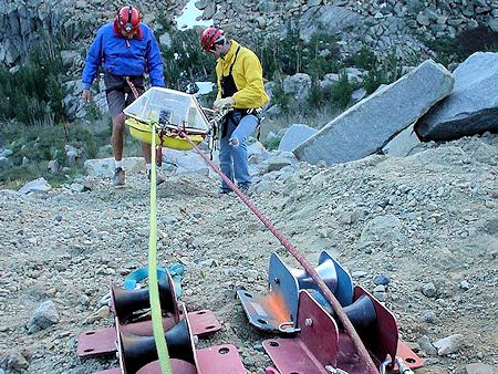 Edge protection for the ropes - Walt Matell Photo