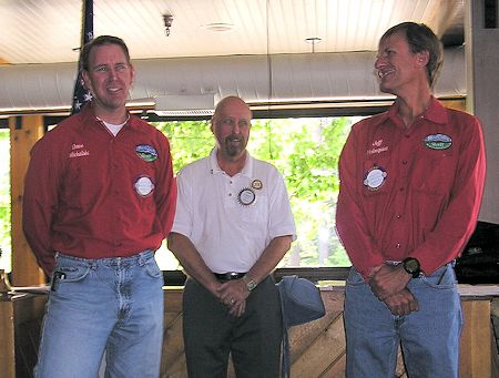 Dave Michalski says a few words about Jeff to Rotary Dave Michalski says a few words about Jeff to Rotary