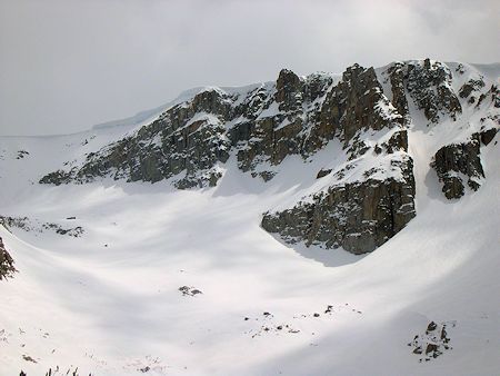 Tioga Pass area on May 1, 2005