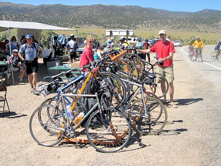 Fall Century Ride lunch stop