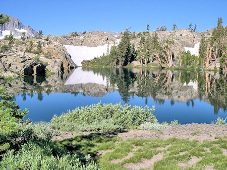 Pretty lake in the Clark Lakes area Pretty lake in the Clark Lakes area