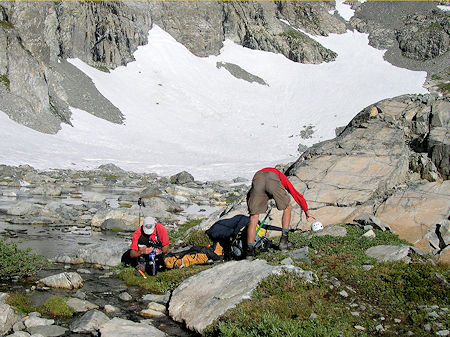 Time for a break and snacks Time for a break and snacks