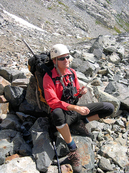 Jeff Holmquist looking toward the subjects location Jeff Holmquist looking toward the subjects location