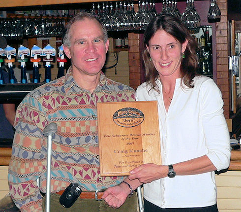 Craig Knoche - Pete Schoerner Rescue Member Of The Year - Jim Gilbreath Photo Craig Knoche - Pete Schoerner Rescue Member Of The Year - Jim Gilbreath Photo