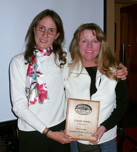 Carole Schilz - Candidate Member of the Year 2008 - Dave Michalski Photo Carole Schilz - Candidate Member of the Year 2008 - Dave Michalski Photo