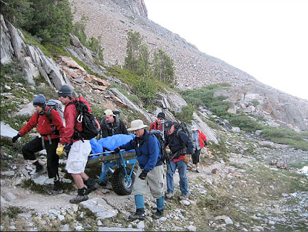Ops 09-513 injured hiker - Trudi Patrick and Ryan Salay Photo Ops 09-513 injured hiker - Trudi Patrick and Ryan Salay Photo