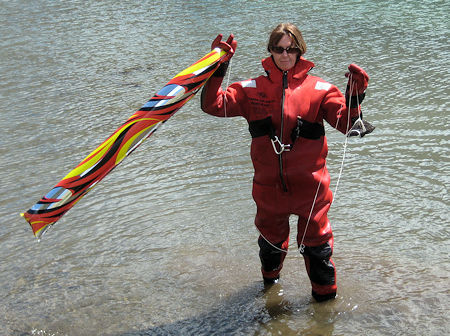 Ops 09-584 - Balloon recovered from Ski Lake - Barry Beck Photo Ops 09-584 - Balloon recovered from Ski Lake - Barry Beck Photo