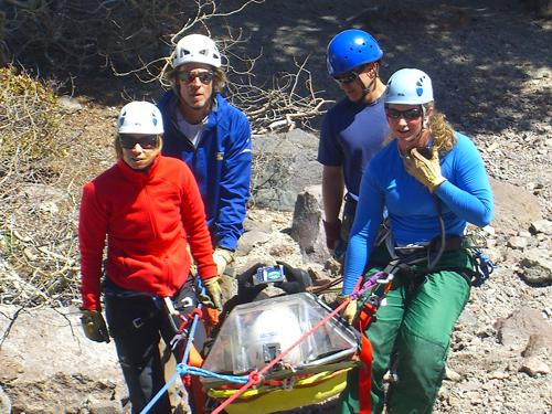 Low angle rigging training - Carole Schilz Photo