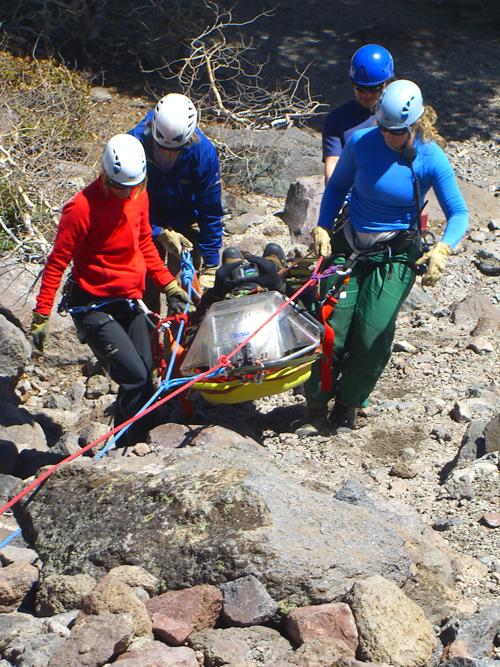 Low angle rigging training - Carole Schilz Photo