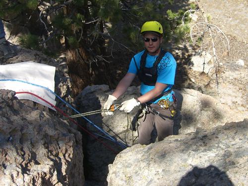 High Angle Rigging Training - Carole Schilz Photo