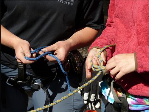 High Angle Rigging Training - Jim Gilbreath Photo