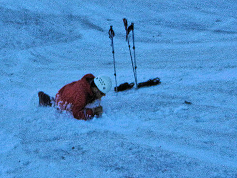 Ice Axe Training - self arrest Ice Axe Training - self arrest