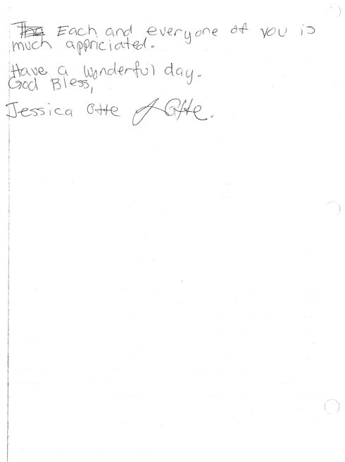 December 30-31, 2012 rescue Thank You Note December 30-31, 2012 rescue Thank You Note