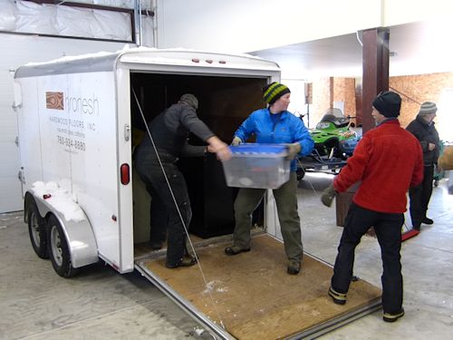 SAR Building Moving In Day - January 12, 2013