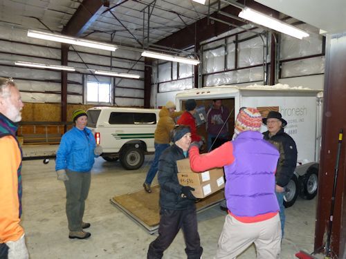 SAR Building Moving In Day - January 12, 2013