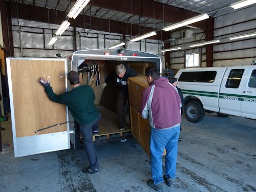 SAR Building Moving In Day - January 12, 2013