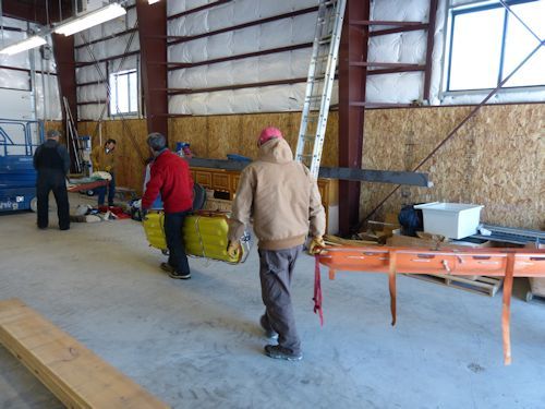 SAR Building Moving In Day - January 12, 2013 SAR Building Moving In Day - January 12, 2013