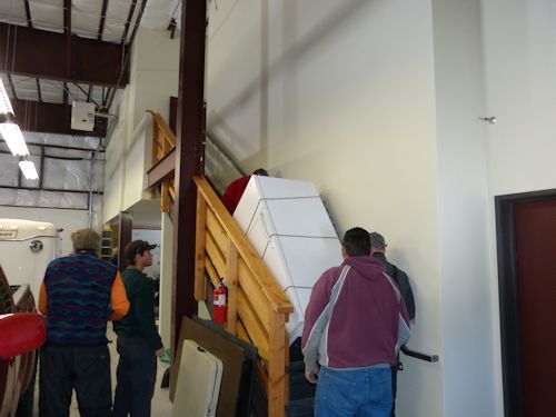 SAR Building Moving In Day - January 12, 2013