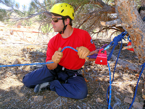 Technical Rescue - Steep Angle Rigging Training