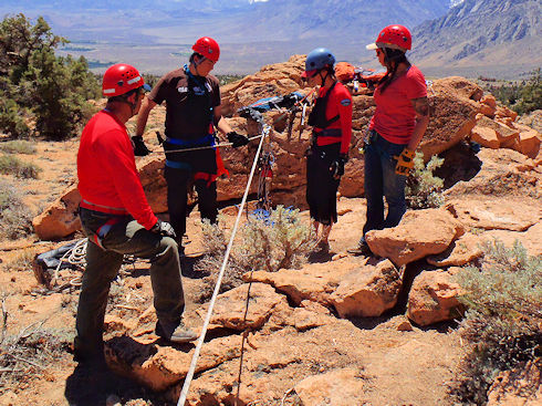 Technical Rescue - Steep Angle Rigging Training