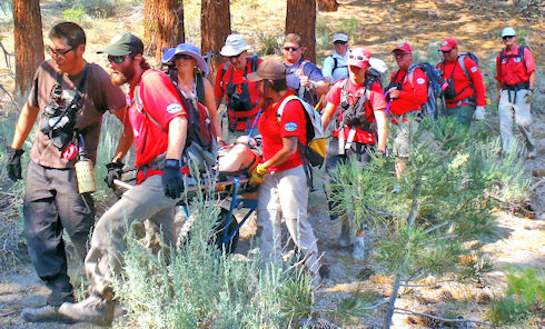 Clark Canyon rescue operation 13-529 July 1, 2013 Clark Canyon rescue operation 13-529 July 1, 2013