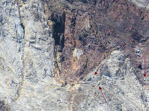 Subjects on left, ground rescue team on right Subjects on left, ground rescue team on right