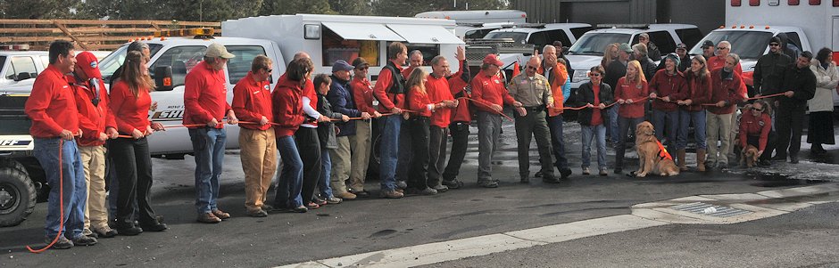 Rope Cutting Ceremony