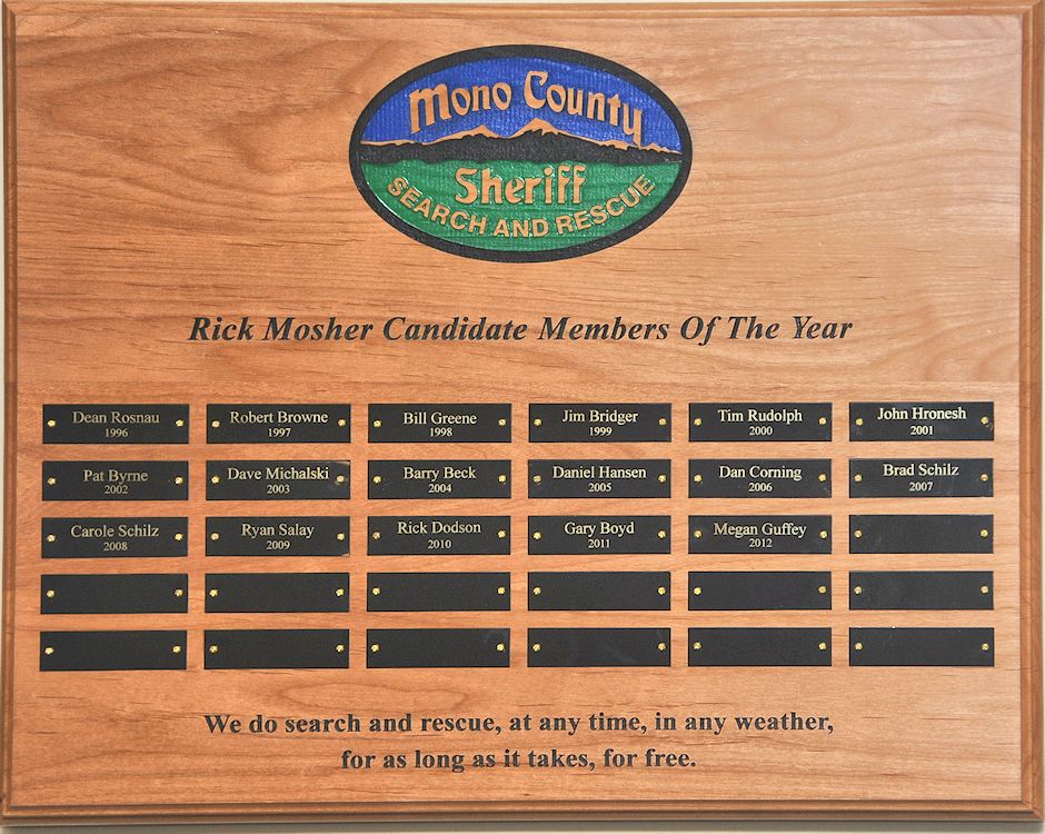 Rick Mosher Candidate Members Of The Year Rick Mosher Candidate Members Of The Year