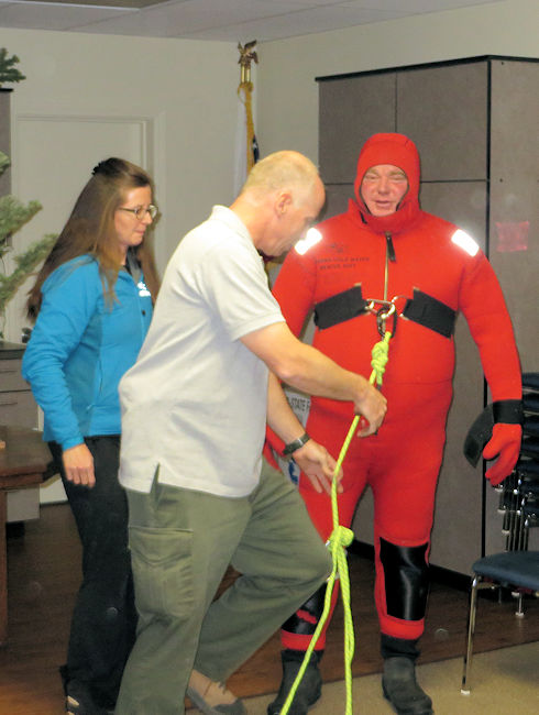 Lake Ice Rescue Classroom Training with Pete DeGeorge Lake Ice Rescue Classroom Training with Pete DeGeorge