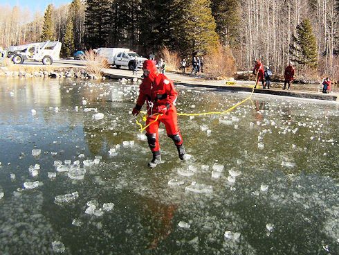 Going out on the ice