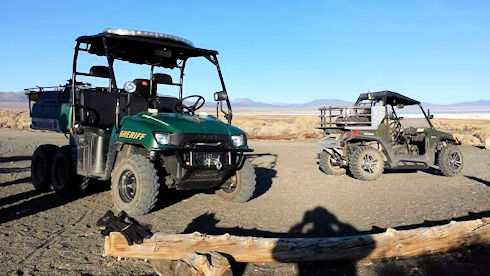 Ranger left, Polaris right Ranger left, Polaris right
